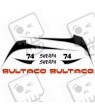 Stickers decals motorcycle BULTACO Pursang Bultaco Sherpa 74 (Prodotto compatibile)