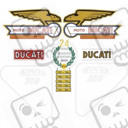 Ducati élite 200 Adesivi (Prodotto compatibile)