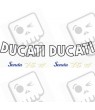 Ducati Senda 75 TT Aufkleber (Kompatibles Produkt)