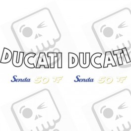 Ducati Senda 50 TT Stickers Compatible Product)