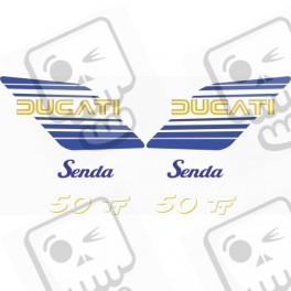 Ducati Senda 50 TT ADESIVOS (Produto compatível)