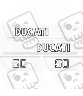 Ducati 50 TS Stickers Compatible Product)