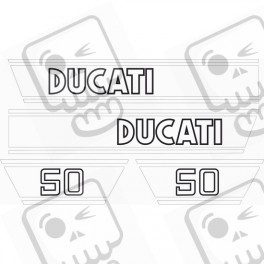Ducati 50 TS Adesivi (Prodotto compatibile)
