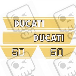 Ducati 50 TS Autocollant (Produit compatible)
