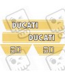 Ducati 50 TS Adesivi (Prodotto compatibile)