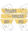 Ducati 50 TS Aufkleber (Kompatibles Produkt)