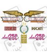 DUCATI 250 deluxe Autocollant (Produit compatible)