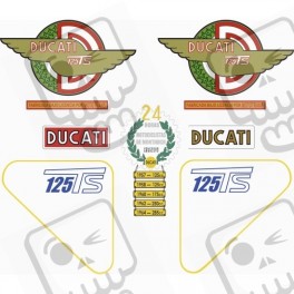DUCATI 125 DS Adesivi (Prodotto compatibile)