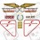 DUCATI 160 SPORT Adhesivos (Producto compatible)