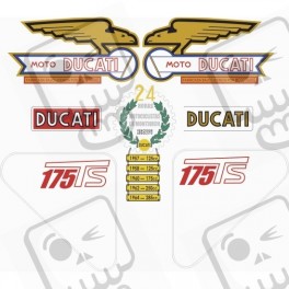 DUCATI 175 TS decals (Compatible Product)