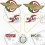 DUCATI 125 SPORT Adesivi (Prodotto compatibile)