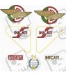DUCATI 125 SPORT ADESIVOS (Produto compatível)