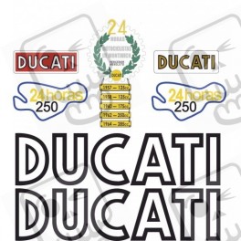DUCATI 24 HORAS Autocollant (Produit compatible)