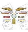 DUCATI 24 HORAS Autocollant (Produit compatible)