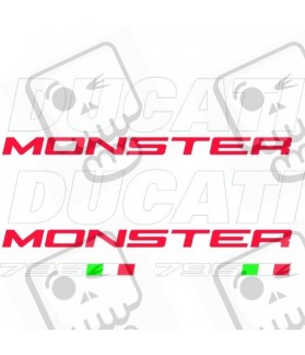DUCATI Monster 796 Adesivi (Prodotto compatibile)