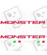 DUCATI Monster 796 Stickers Compatible Product)