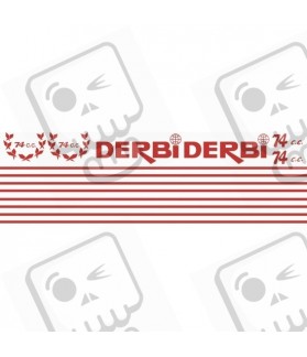 DERBI Sport Coppa 74 Stickers (Compatible Product)