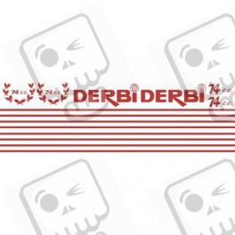 DERBI Sport Coppa 74 AUFKLEBER (Kompatibles Produkt)