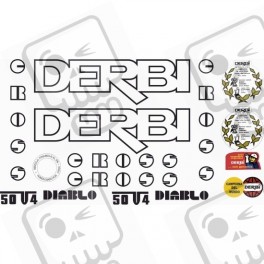 DERBI Diablo 50 V4 ADESIVOS (Produto compatível)