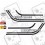 DERBI Cross 50 V4 ADHESIVOS (Producto compatible)