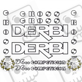 DERBI Cross 74 ADESIVOS (Produto compatível)