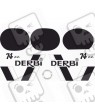 DERBI TT8 ADESIVOS (Produto compatível)