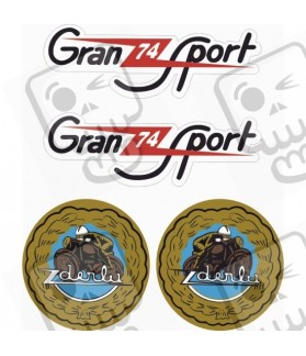 DERBI Gran Sport 74 ADESIVOS (Produto compatível)