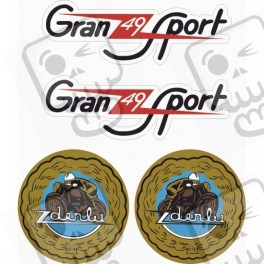 DERBI Gran Sport 49 Stickers (Compatible Product)