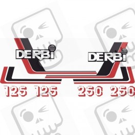DERBI RC 125 Y 250 ADHESIVOS (Producto compatible)