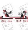 DERBI RC 125 Y 250 ADHESIVOS (Producto compatible)