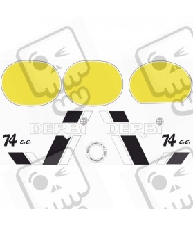 DERBI TT8 extra Stickers (Compatible Product)