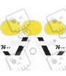 DERBI TT8 extra AUTOCOLLANT (Produit compatible)