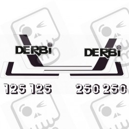 DERBI RC 125 Y 250 DECALS (Compatible Product)