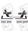 DERBI RC 125 Y 250 ADHESIVOS (Producto compatible)