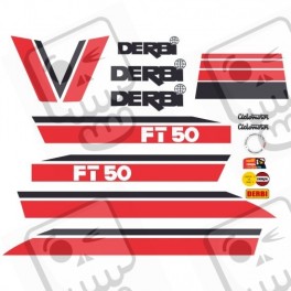 DERBI COPPA FT 50cc AUTOCOLLANT (Produit compatible)