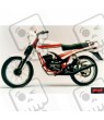 DERBI COPPA FT 50cc ADESIVOS (Produto compatível)