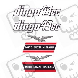Moto Guzzi dingo ADESIVI (Prodotto compatibile)