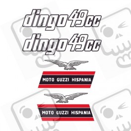 Moto Guzzi dingo ADESIVOS (Produto compatível)