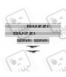 Moto Guzzi serva AUFKLEBER (Kompatibles Produkt)