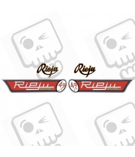Rieju 49 decals (Compatible Product)