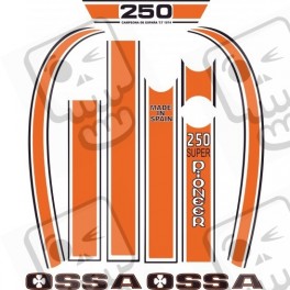 OSSA 250 Super Pioneer STICKERS (Compatible Product)