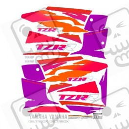 YAMAHA TZR 80 NEGRA decals (Compatible Product)