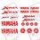 STICKERS DECALS YAMAHA X-MAX (Produto compatível)