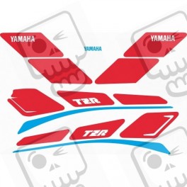 YAMAHA TZR 80 Blanca carenado ADESIVI (Prodotto compatibile)