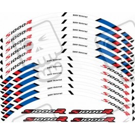 BMW S 1000R autocollant pour jantes (Produit compatible)