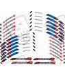 BMW S 1000R adesivos de aro de roda motocicleta (Produto compatível)