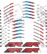 BMW S 1000RR Aufkleber für Motorradfelgen (Kompatibles Produkt)