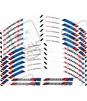 BMW S 1000RR STICKERS LLANTAS MOTO (Producto compatible)
