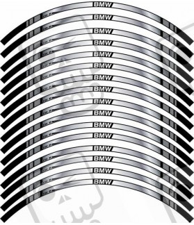BMW S 1000RR STICKERS LLANTAS MOTO (Producto compatible)