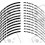 BMW F 800R adesivi per cerchioni (Prodotto compatibile)